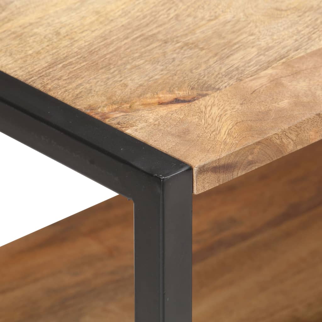 Credenza 110x35x65 cm in Legno Massello di Mango