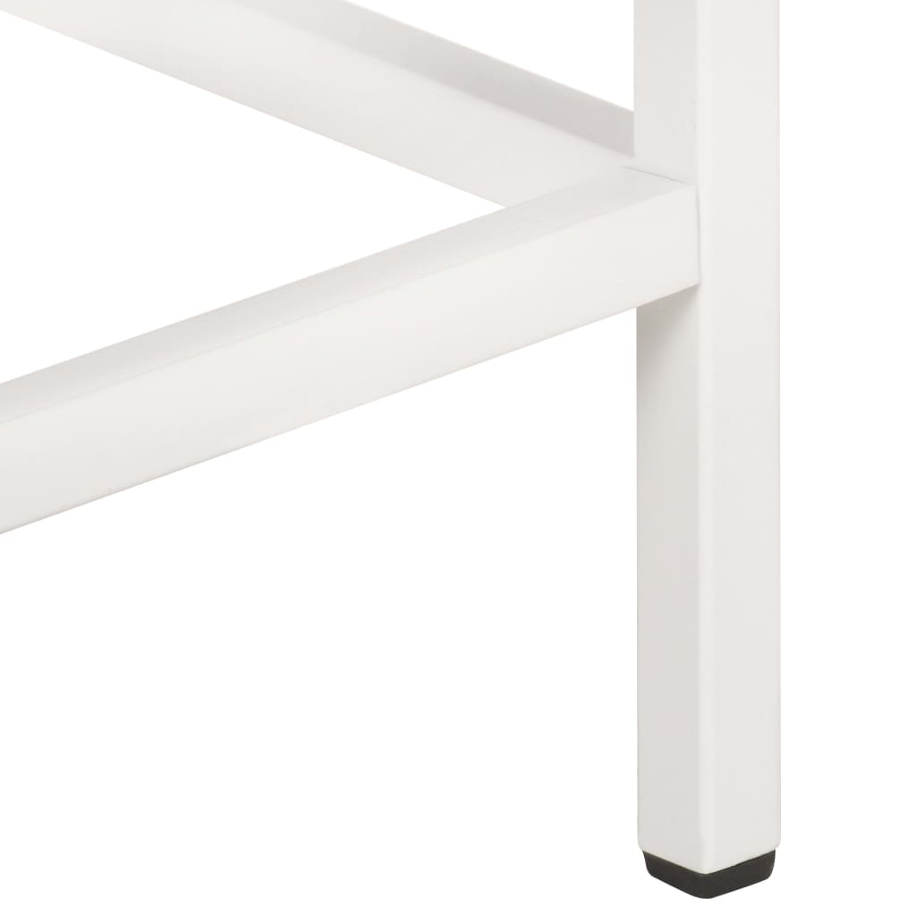 Comodino 40x30x50 cm in Legno Massello di Mango | homemem39