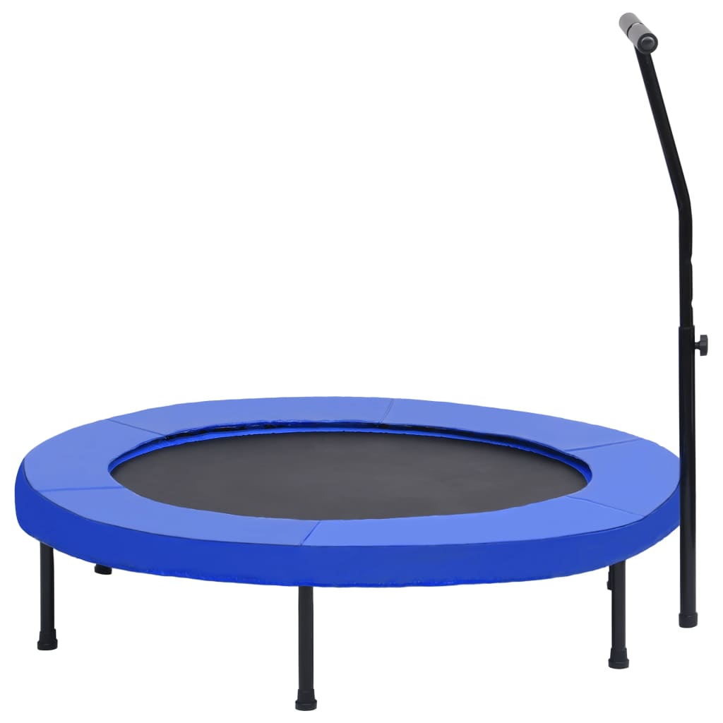 Trampolino da Fitness con Manico e Tappetino di Sicurezza 122cm | homemem39