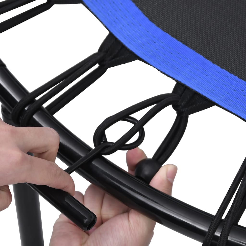 Trampolino da Fitness con Manico e Tappetino di Sicurezza 122cm | homemem39