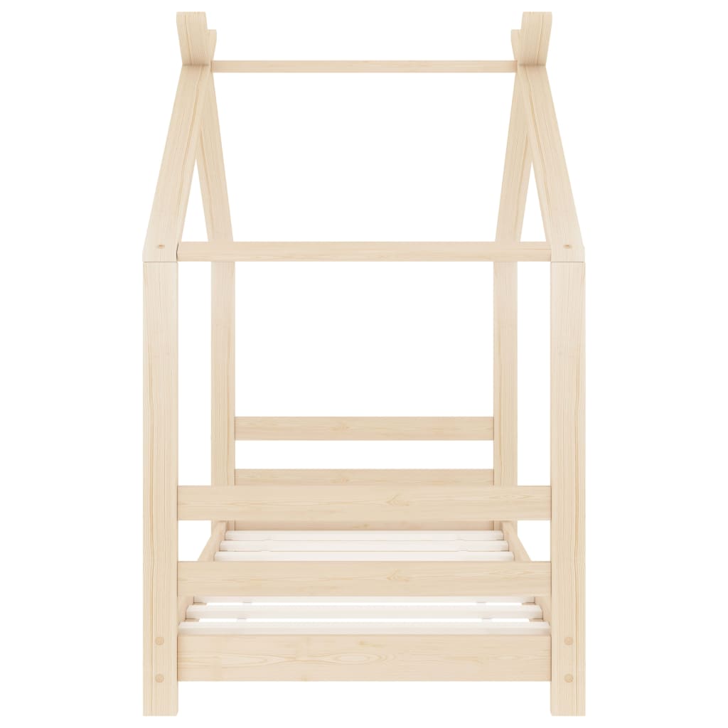 Giroletto per Bambini in Legno Massello di Pino 70x140 cm | homemem39