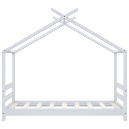 Giroletto per Bambini Bianco in Massello di Pino 70x140 cm