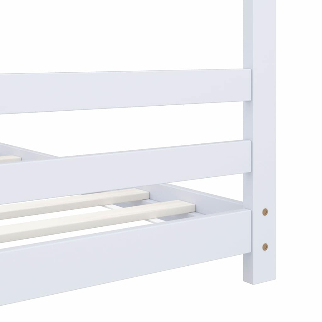 Giroletto per Bambini Bianco in Massello di Pino 70x140 cm