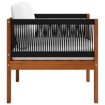 Sedie da Esterno Impilabili 6 pz Grigie in Polyrattan - homemem39