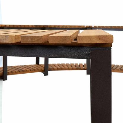 Bordo per Spa 273x53 cm in Legno Massello d'Acacia | homemem39