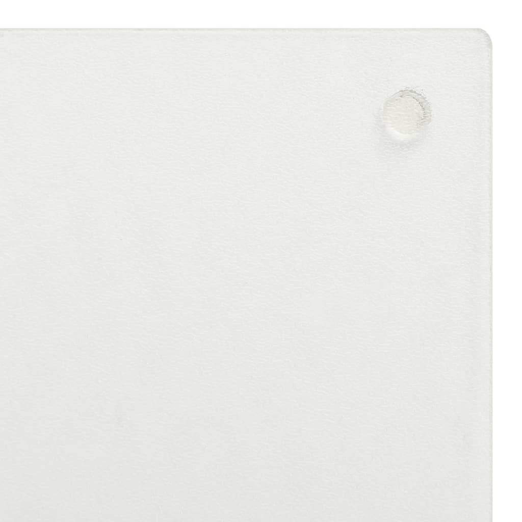 Taglieri 2 pz Motivo Bolle Trasparenti in Vetro Temperato - homemem39