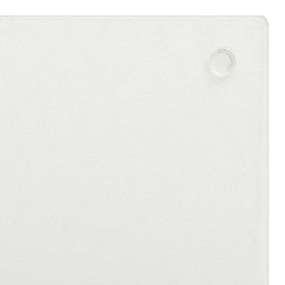 Taglieri 2 pz Motivo Bolle Trasparenti in Vetro Temperato - homemem39