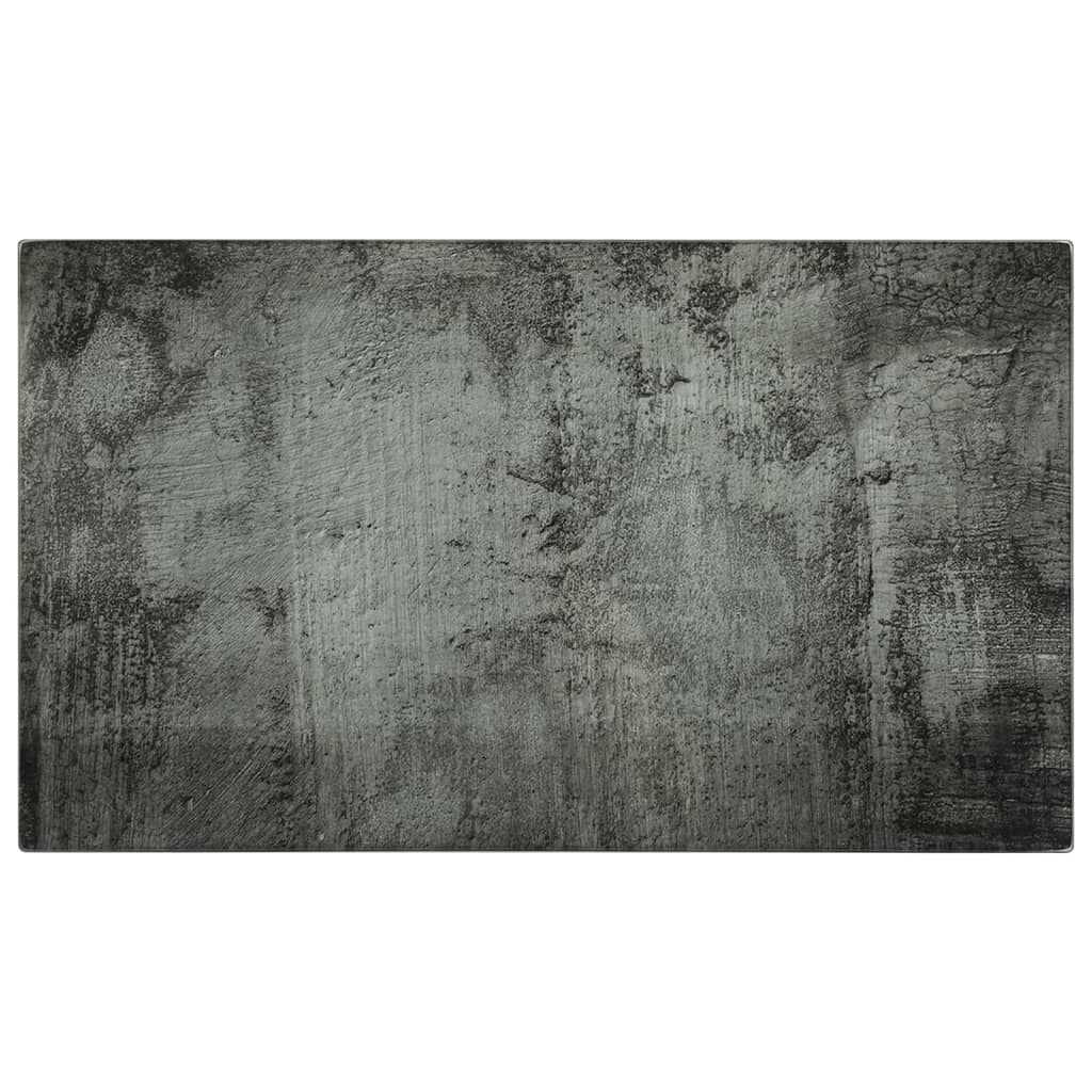 Taglieri 2 pz con Motivo Cemento in Vetro Temperato - homemem39