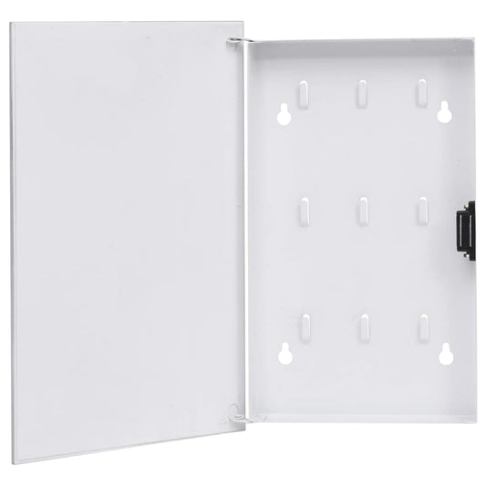 Key Box with Magnetic White Board 30x20x5.5 cm