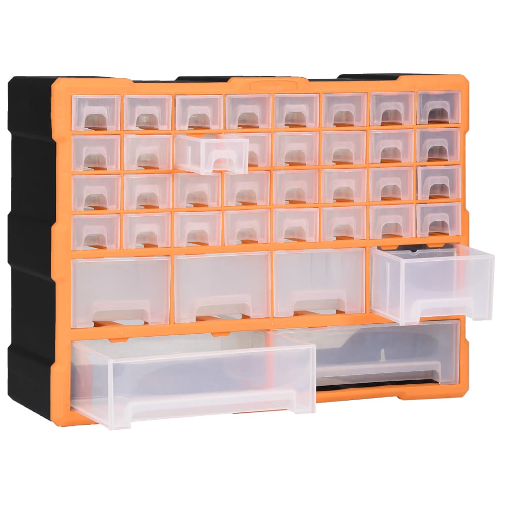 Mobile Contenitore con 38 Cassetti 52x16x37,5 cm | homemem39