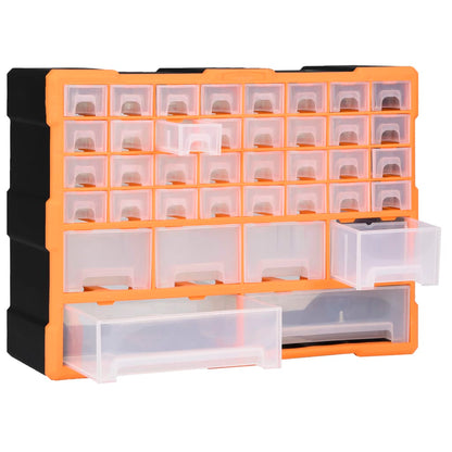 Mobile Contenitore con 38 Cassetti 52x16x37,5 cm | homemem39
