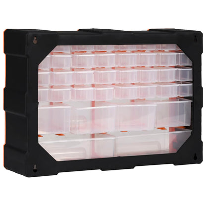Mobile Contenitore con 38 Cassetti 52x16x37,5 cm | homemem39