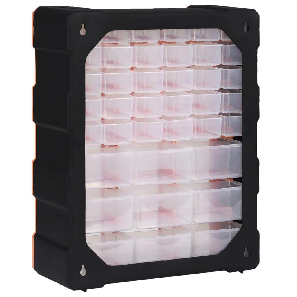 Mobile Contenitore con 39 Cassetti 38x16x47 cm