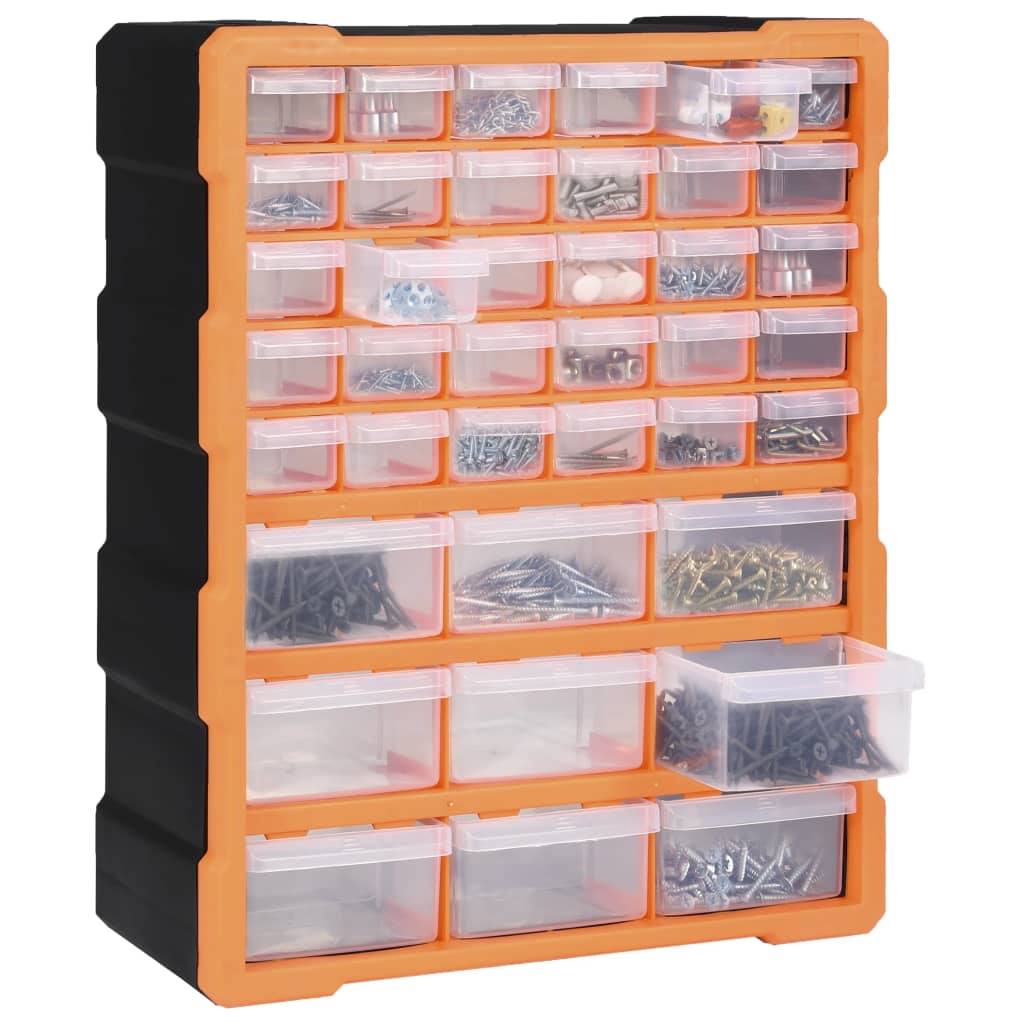 Mobile Contenitore con 39 Cassetti 38x16x47 cm