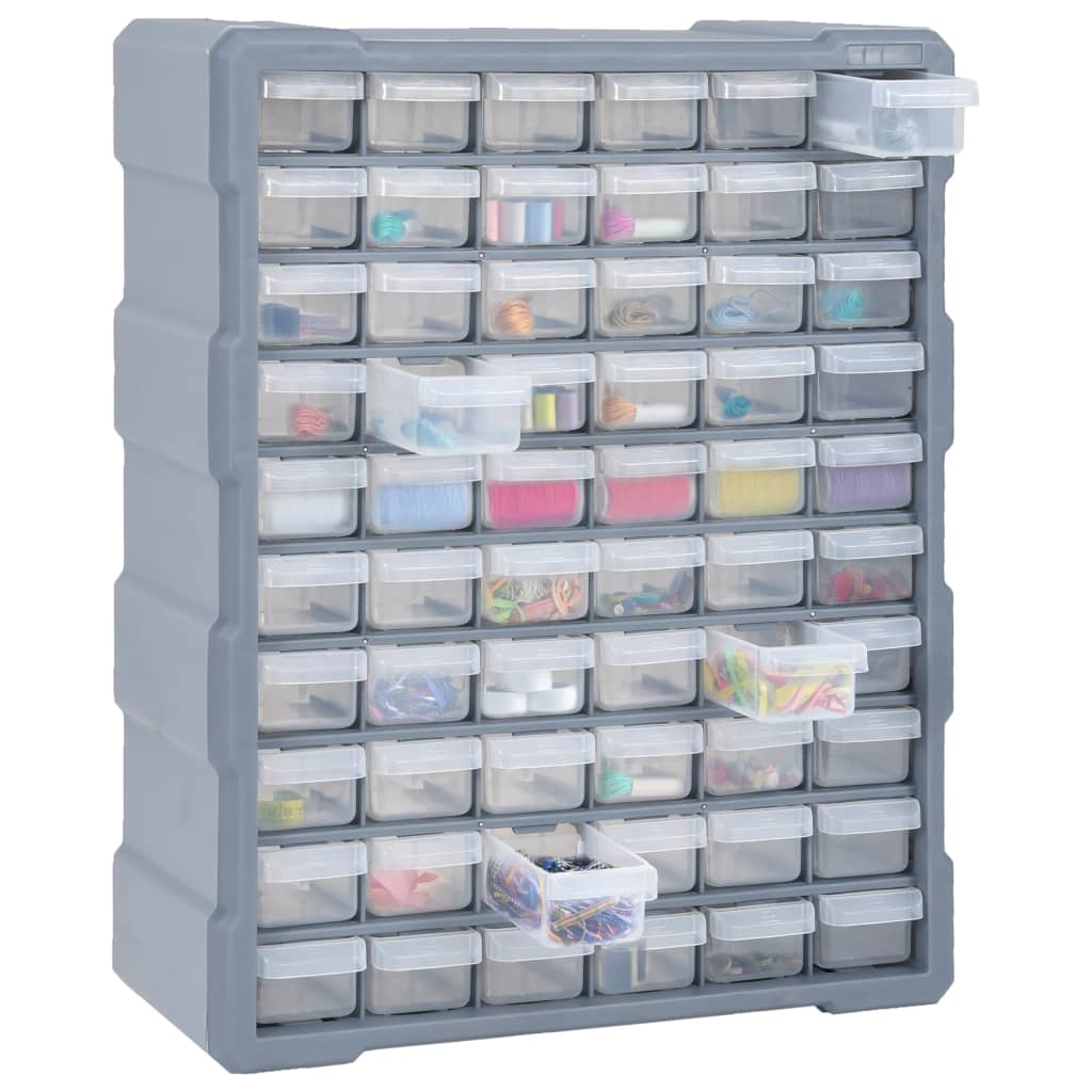 Mobile Contenitore con 60 Cassetti 38x16x47,5 cm | homemem39
