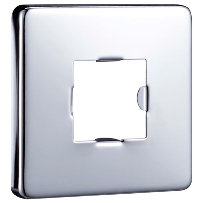 Braccio di Supporto Doccia Quadrato Acciaio 201 Argento 30 cm | homemem39