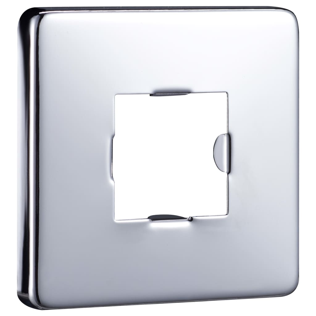 Braccio di Supporto Doccia Quadrato Acciaio 201 Argento 40 cm | homemem39