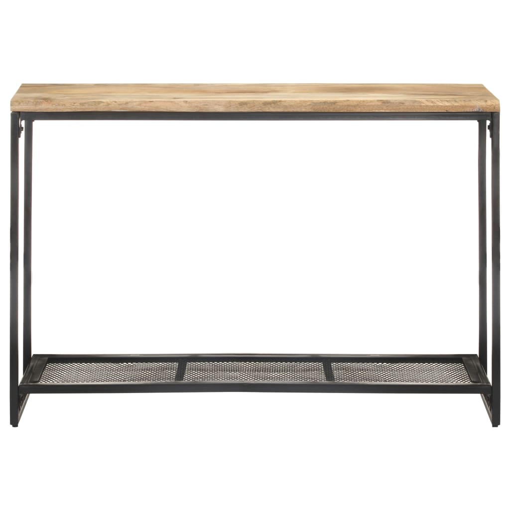 Tavolo Consolle 110x35x75 cm in Legno Massello di Mango - homemem39