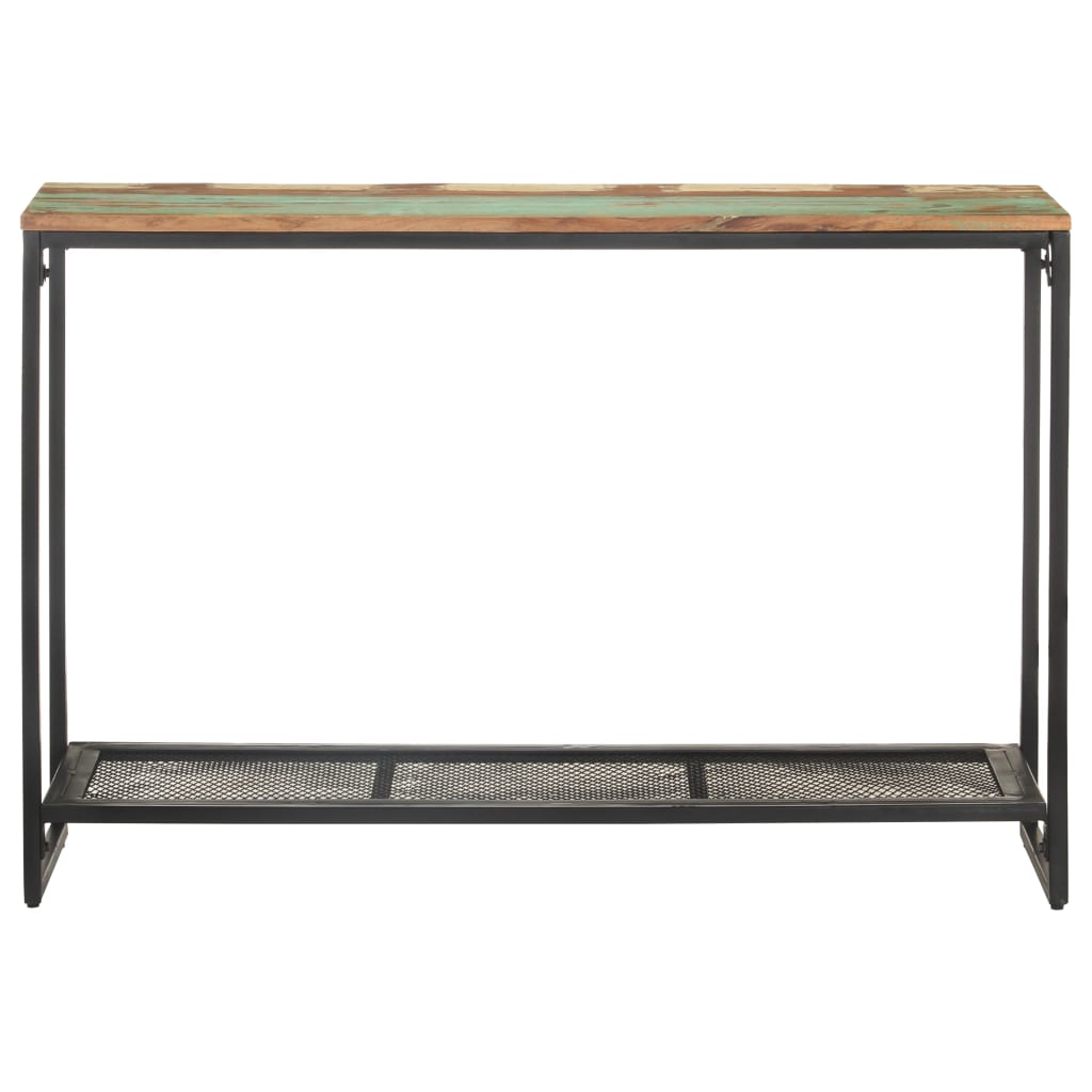 Tavolo Consolle 110x35x75 cm in Legno Massello di Recupero | homemem39
