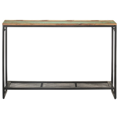 Tavolo Consolle 110x35x75 cm in Legno Massello di Recupero | homemem39