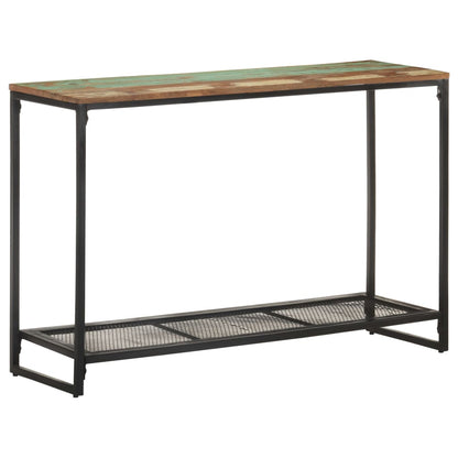 Tavolo Consolle 110x35x75 cm in Legno Massello di Recupero | homemem39