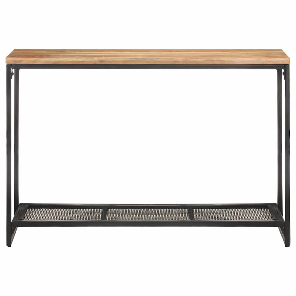 Tavolo Consolle 110x35x75 cm in Legno Massello di Acacia
