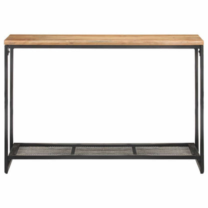 Tavolo Consolle 110x35x75 cm in Legno Massello di Acacia