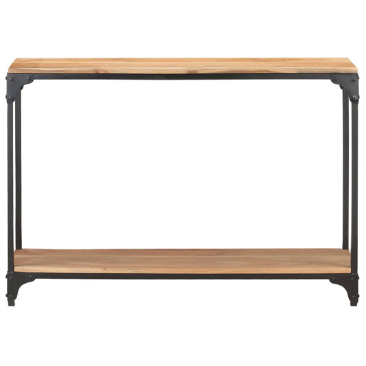 Tavolo Consolle 110x30x75 cm in Legno Massello di Acacia - homemem39
