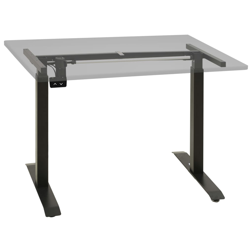 Telaio per Scrivania Motorizzato Elettrico Regolabile Nero - homemem39