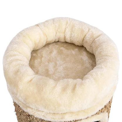Cuccia per Gatti con Cuscino Lusso 33 cm in Giunco | homemem39