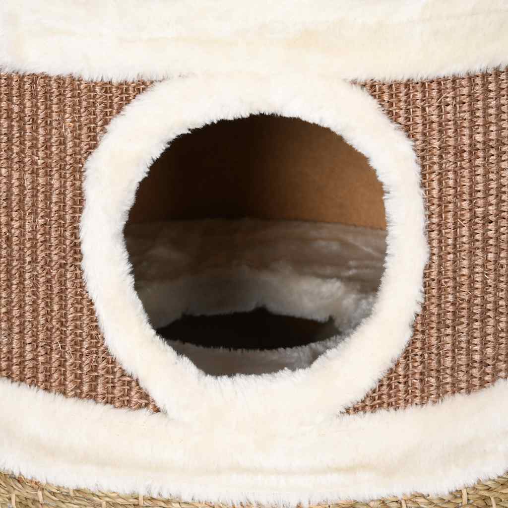 Tiragraffi a Forma di Barile 60 cm in Giunco | homemem39