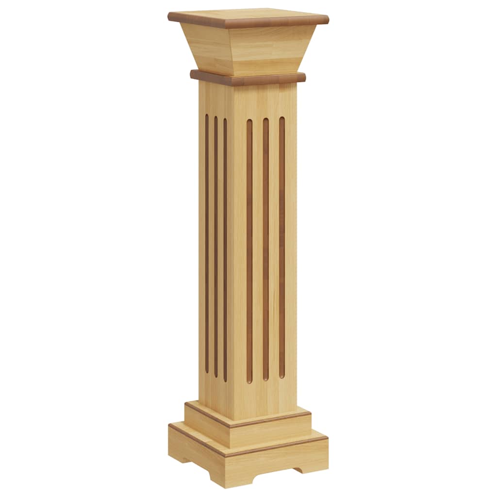 Piedistallo per Piante Quadrato Classico Legno 17x17x66 cm MDF | homemem39