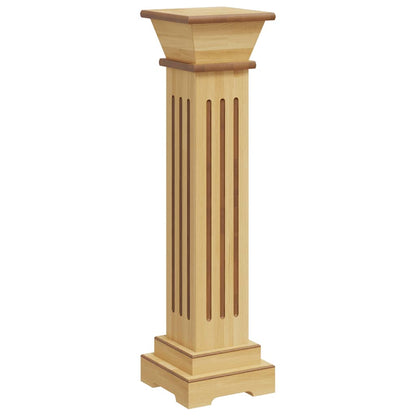 Piedistallo per Piante Quadrato Classico Legno 17x17x66 cm MDF | homemem39