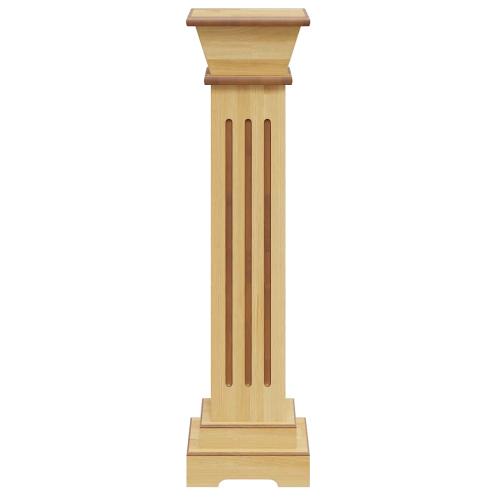 Piedistallo per Piante Quadrato Classico Legno 17x17x66 cm MDF | homemem39