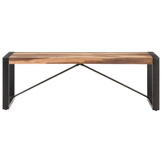 Tavolino da Salotto 120x60x40cm in Legno Massello | homemem39