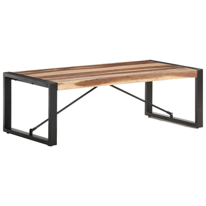 Tavolino da Salotto 120x60x40cm in Legno Massello | homemem39