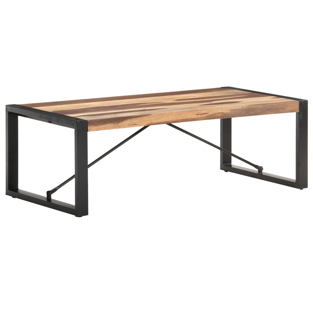 Tavolino da Salotto 120x60x40cm in Legno Massello | homemem39