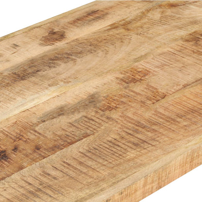 Tavolino da Salotto 120x60x40 cm in Legno di Mango Grezzo | homemem39