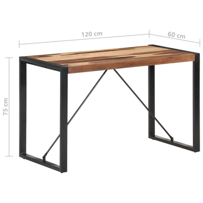 Tavolo da Pranzo 120x60x75 cm in Legno Massello | homemem39