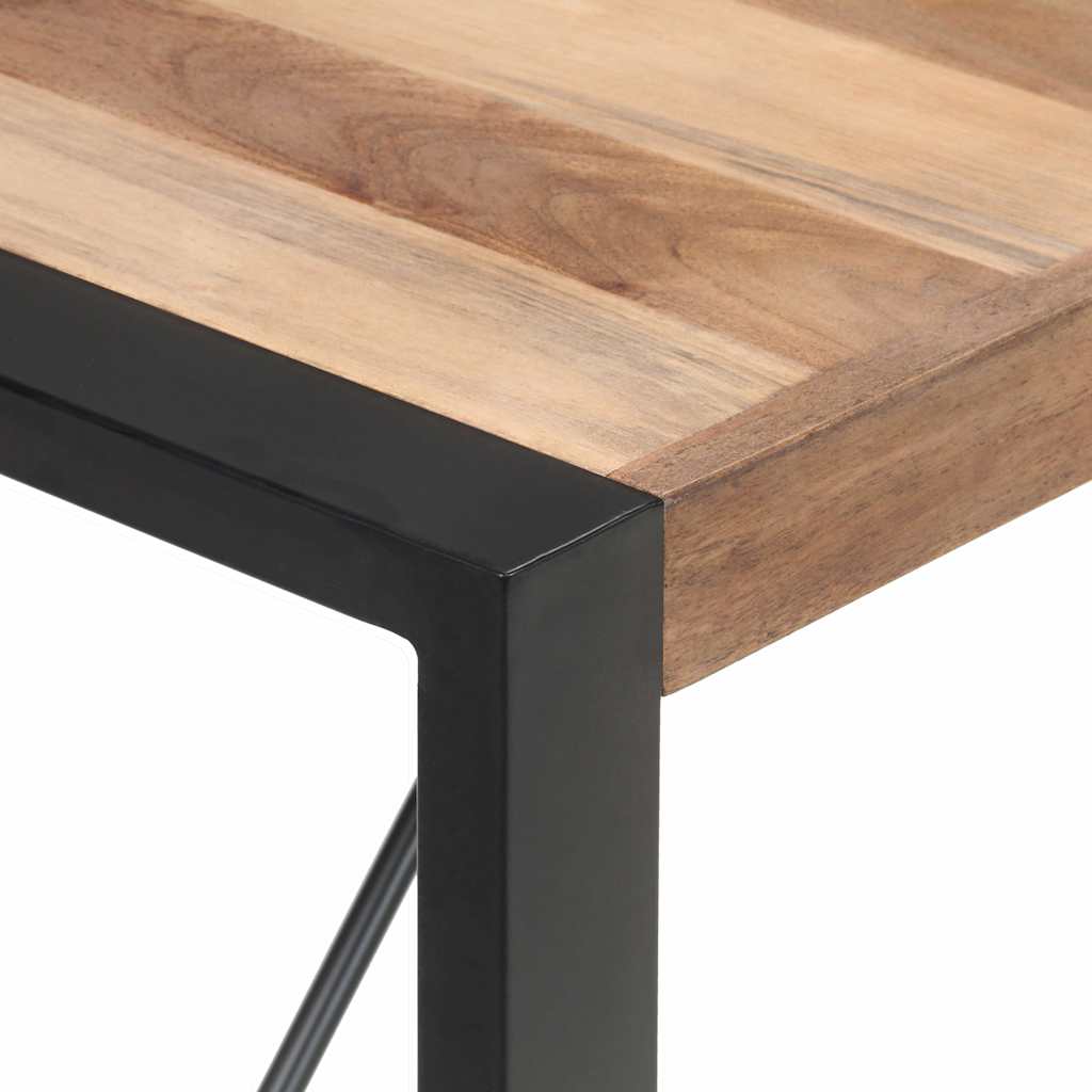 Tavolo da Pranzo 140x70x75 cm in Legno Massello