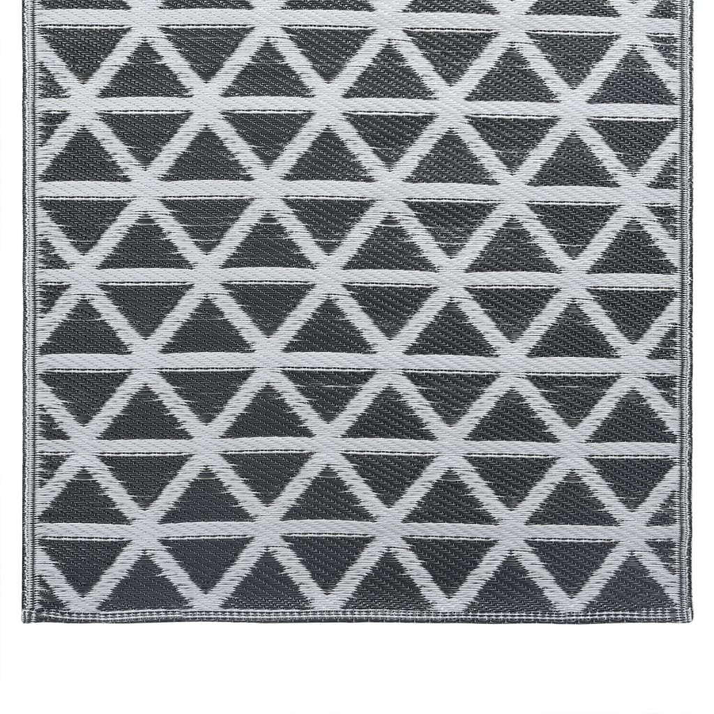Tappeto da Esterni ARAKIL Nero 120x180 cm in PP | homemem39