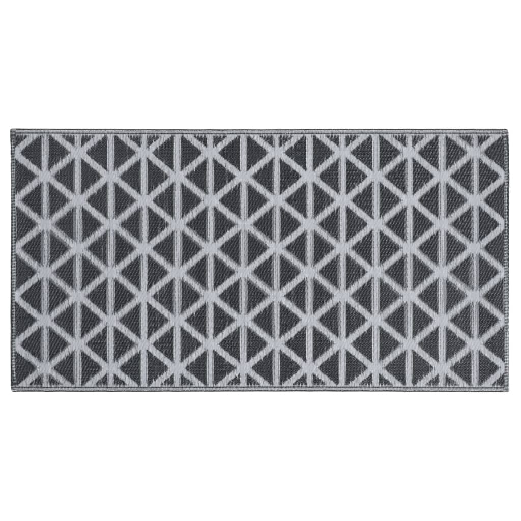 Tappeto da Esterni ARAKIL Nero 160x230 cm in PP | homemem39