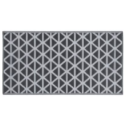 Tappeto da Esterni ARAKIL Nero 160x230 cm in PP | homemem39