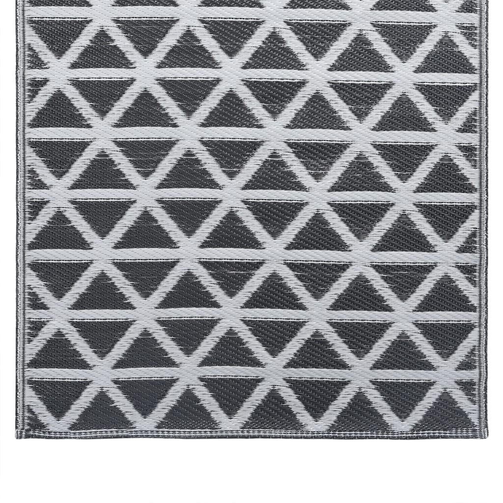 Tappeto da Esterni ARAKIL Nero 190x290 cm in PP | homemem39