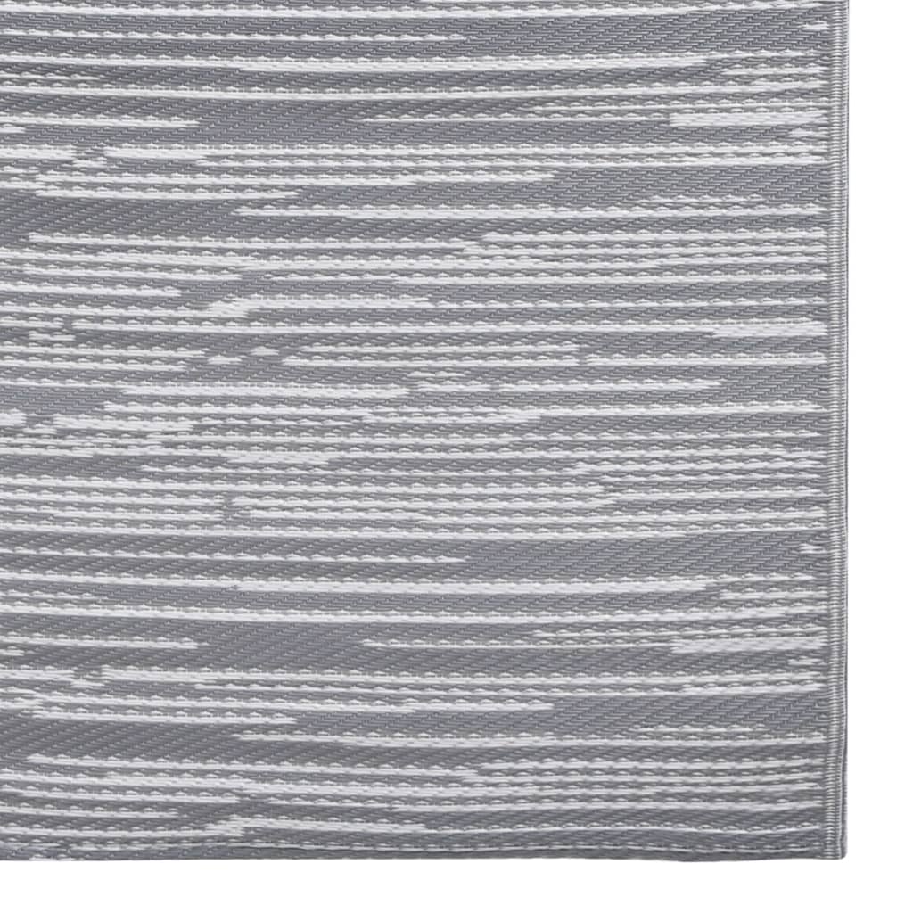 Tappeto da Esterni ARAKIL Grigio 120x180 cm in PP | homemem39