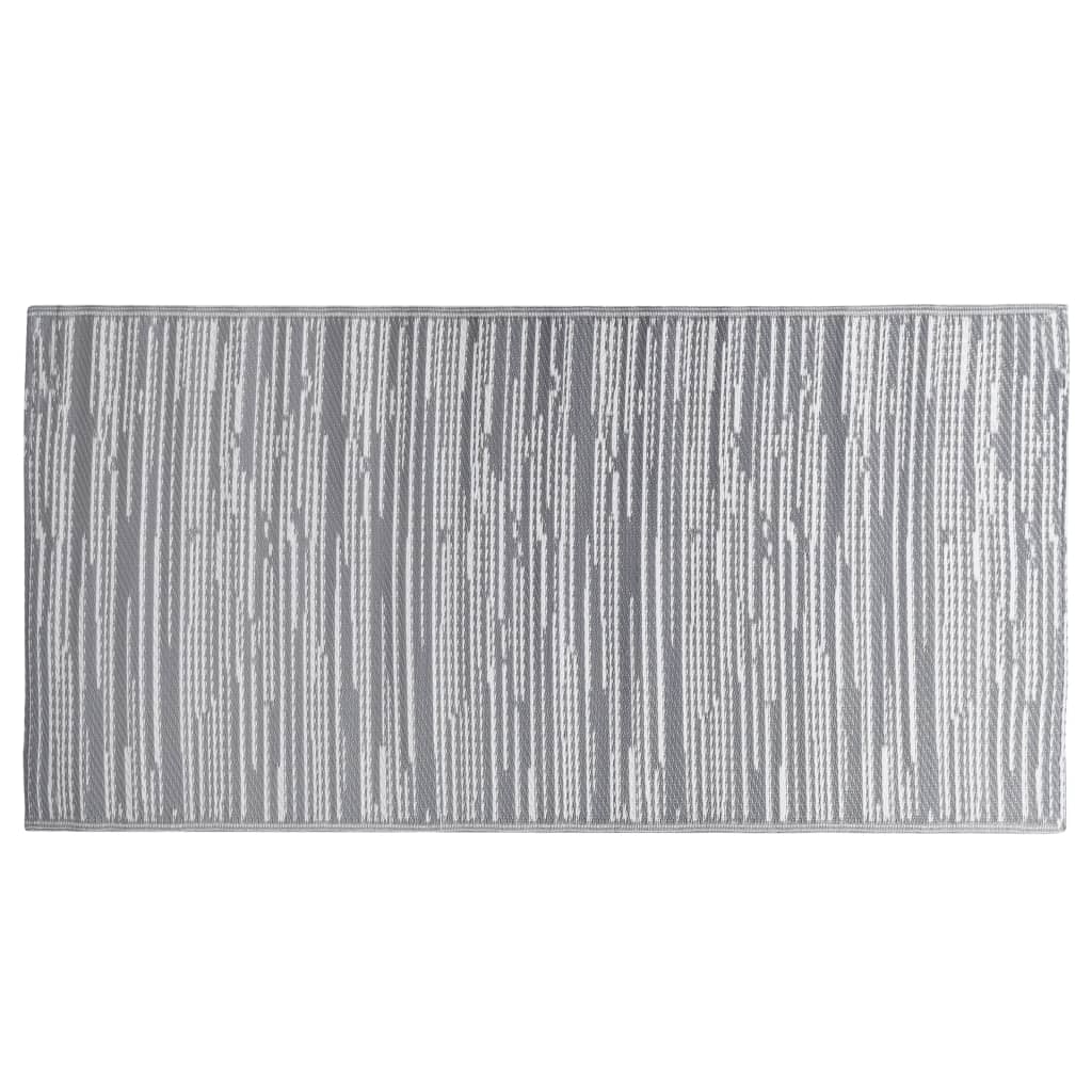Tappeto da Esterni ARAKIL Grigio 160x230 cm in PP | homemem39