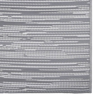 Tappeto da Esterni ARAKIL Grigio 160x230 cm in PP | homemem39