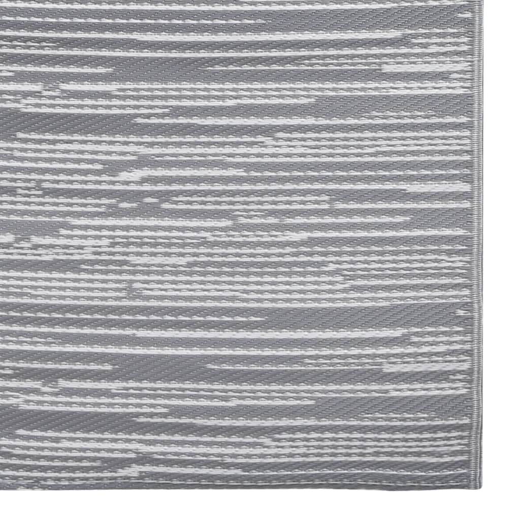 Tappeto da Esterni ARAKIL Grigio 190x290 cm in PP | homemem39