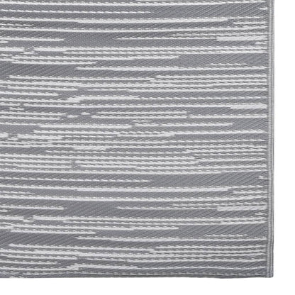 Tappeto da Esterni ARAKIL Grigio 190x290 cm in PP | homemem39