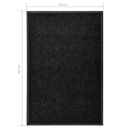Zerbino Lavabile Nero 60x90 cm | homemem39